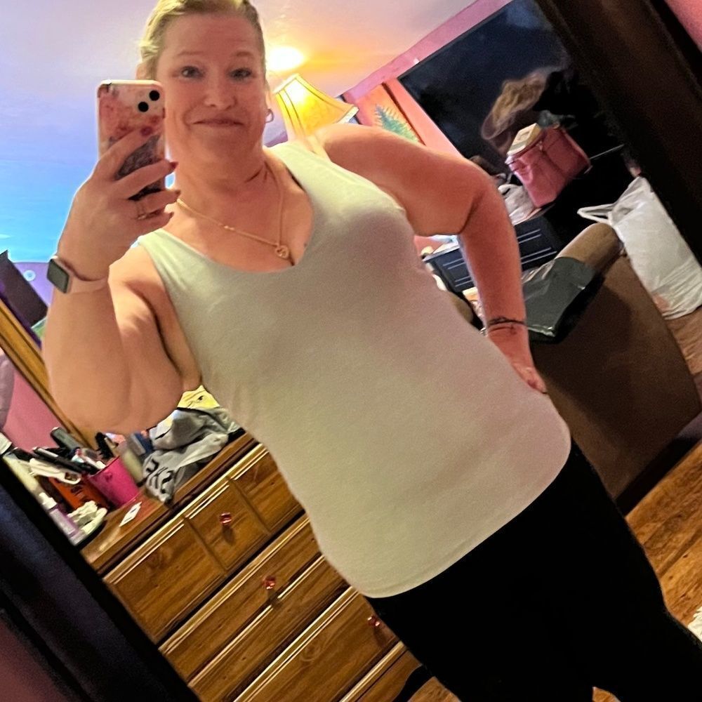 MTA Sport XL Gray Tank Top Exercise Work Out